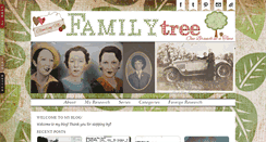 Desktop Screenshot of climbingmyfamilytree.com