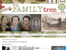 Tablet Screenshot of climbingmyfamilytree.com